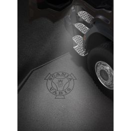 2820004 Scania 左側迎賓燈 - Scania Vabis 符號標示牌。